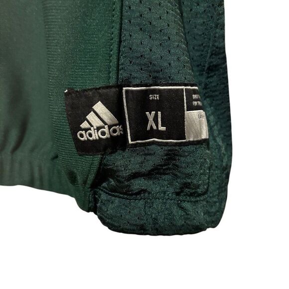 Adidas Football Size XL Green & White TechFit Hyped Jersey *New* - Picture 4 of 6
